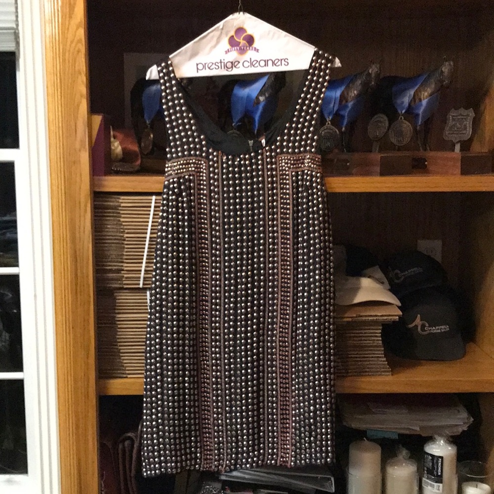 Sequined metallic  free people blouse